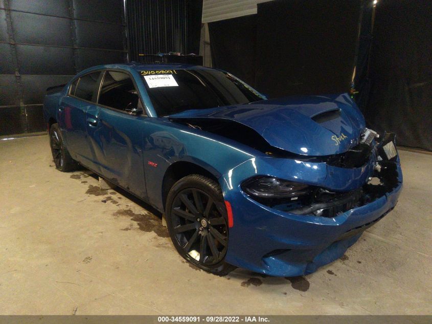 2021 DODGE CHARGER SCAT PACK VIN: 2C3CDXGJ9MH667051