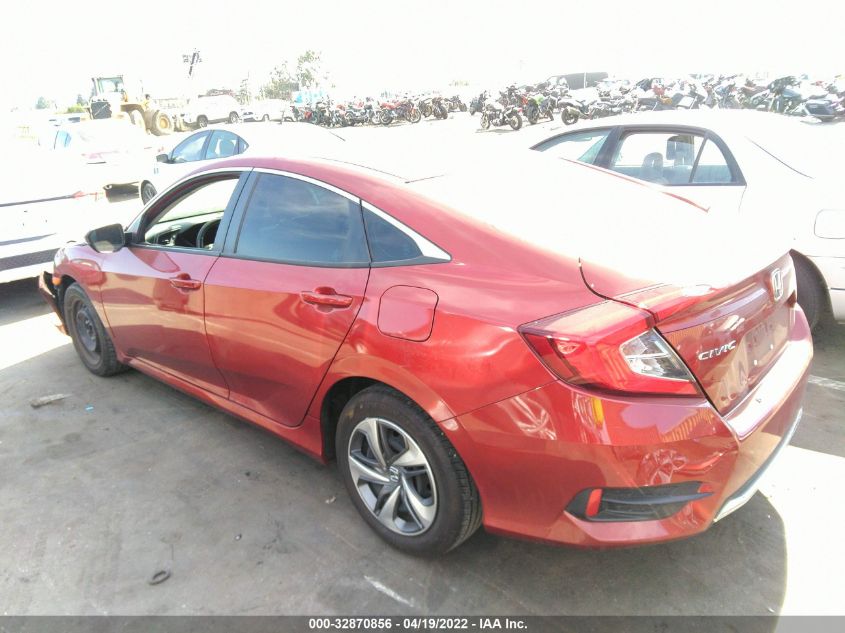 2021 HONDA CIVIC SEDAN LX VIN: 2HGFC2F64MH525607