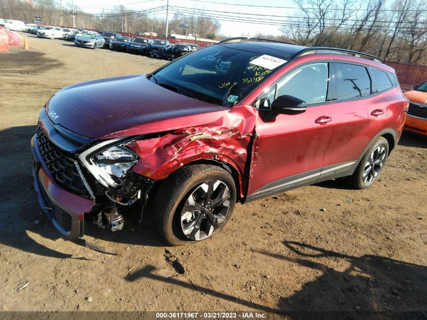 2023 KIA SPORTAGE X-LINE VIN: 5XYK6CAF9PG053148