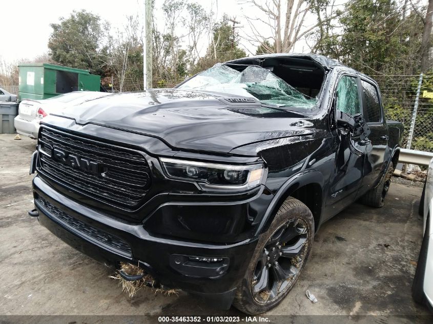 2022 RAM 1500 LIMITED VIN: 1C6SRFHT1NN267620