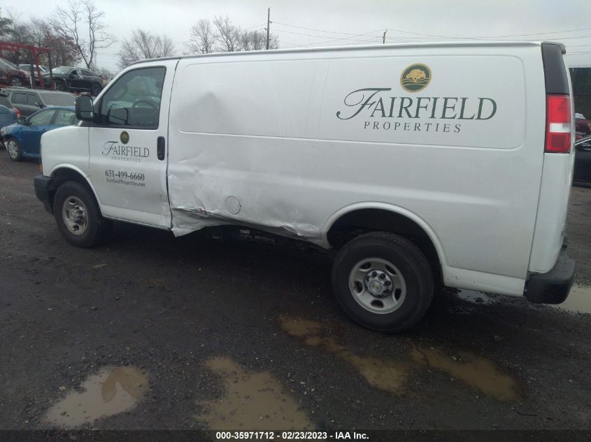 2022 CHEVROLET EXPRESS CARGO VAN VIN: 1GCWGAFP3N1254982