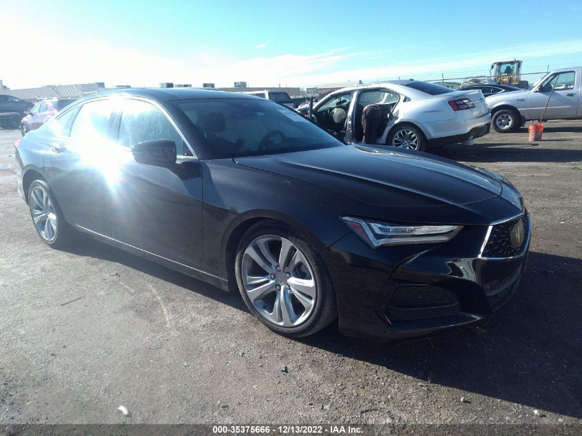2021 ACURA TLX W/TECHNOLOGY PACKAGE VIN: 19UUB6F49MA002419