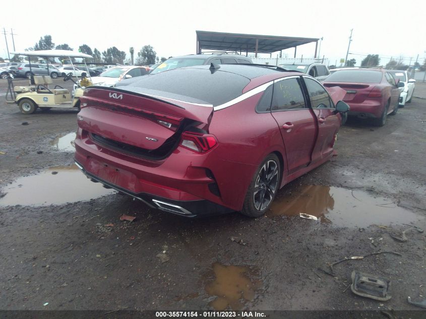 2022 KIA K5 GT-LINE VIN: 5XXG64J22NG127911