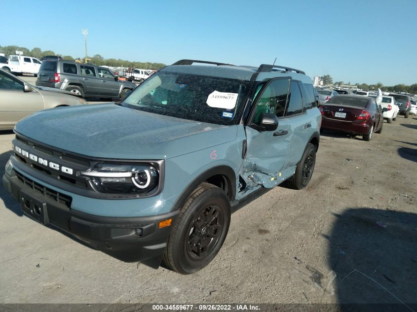 2022 FORD BRONCO SPORT BIG BEND VIN: 3FMCR9B67NRD45649
