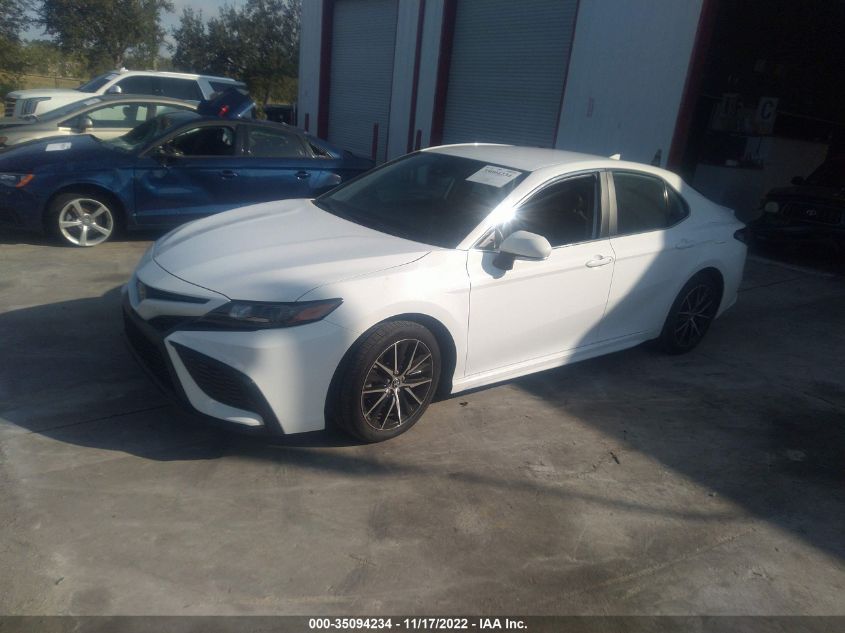 2022 TOYOTA CAMRY SE VIN: 4T1G11AK5NU627077