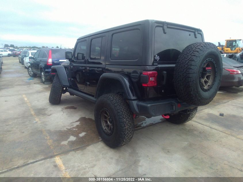 2020 JEEP WRANGLER UNLIMITED RUBICON VIN: 1C4HJXFN7LW124070