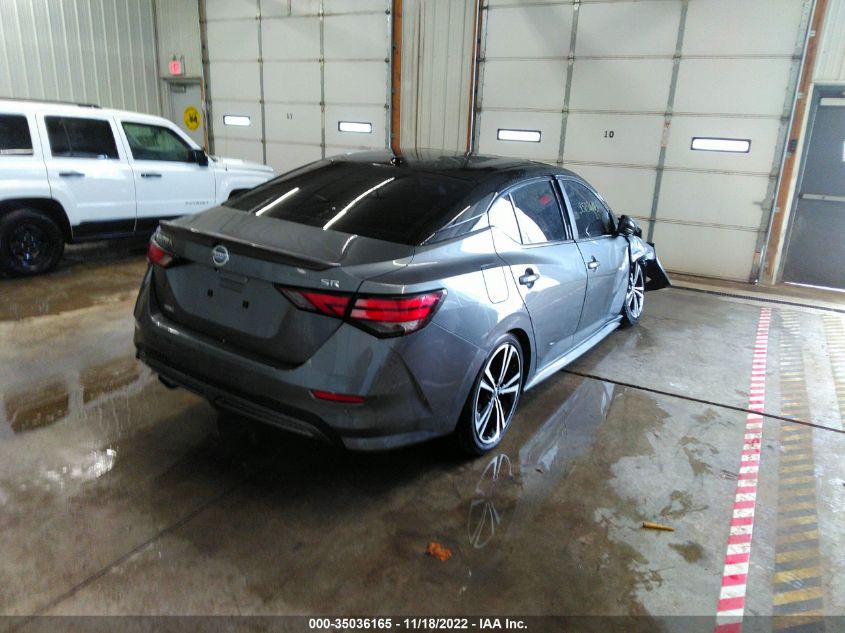 2021 NISSAN SENTRA SR VIN: 3N1AB8DV3MY328336