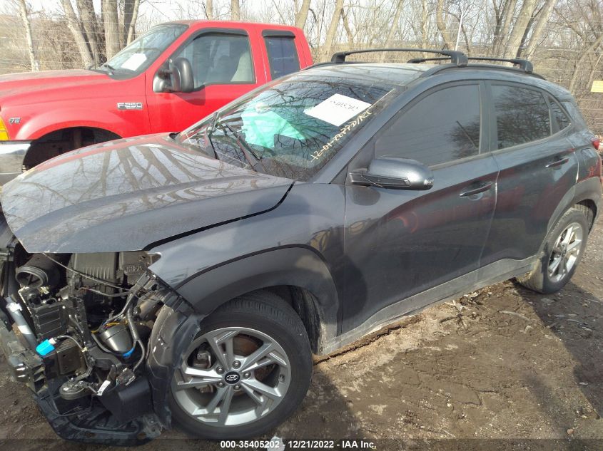 2022 HYUNDAI KONA SEL VIN: KM8K62AB3NU795947