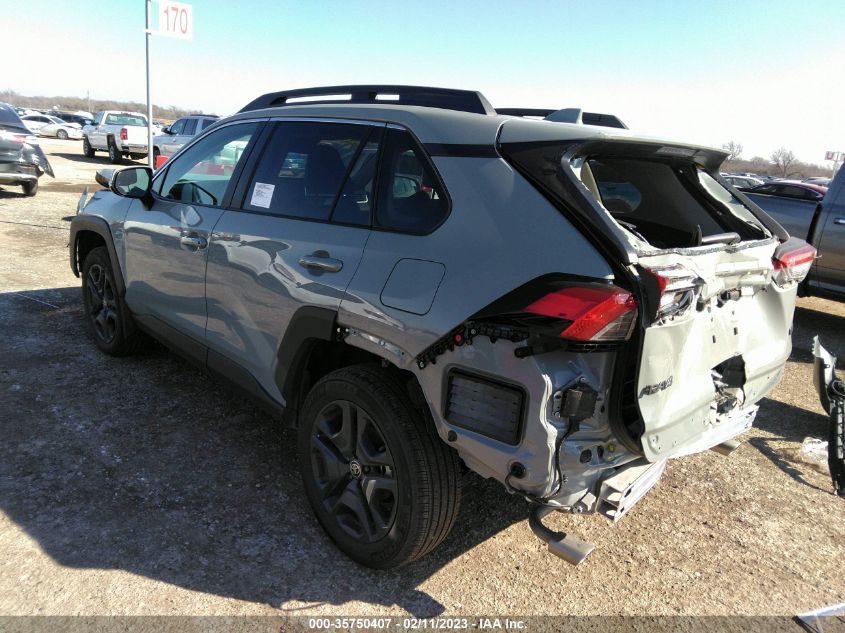 2022 TOYOTA RAV4 ADVENTURE VIN: 2T3J1RFV2NW276157