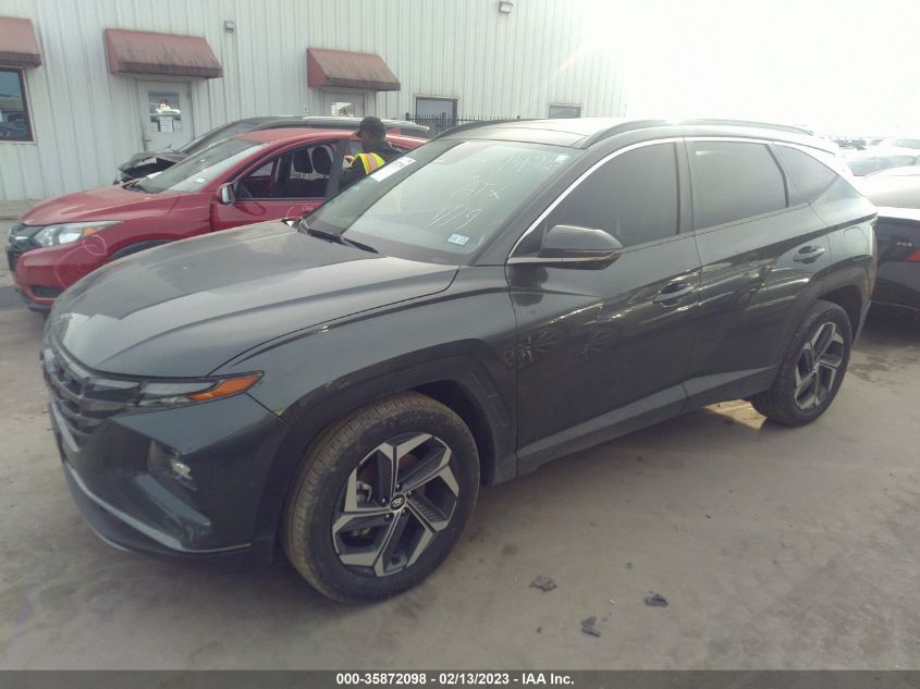 2022 HYUNDAI TUCSON HYBRID LIMITED VIN: KM8JECA19NU013162
