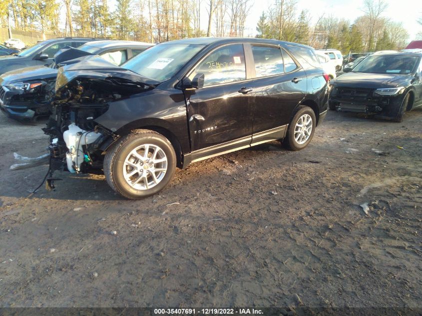 2022 CHEVROLET EQUINOX LS VIN: 2GNAXSEV1N6148454