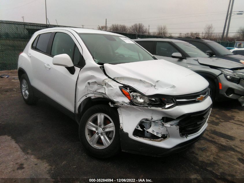 2020 CHEVROLET TRAX LS VIN: 3GNCJKSB5LL142265