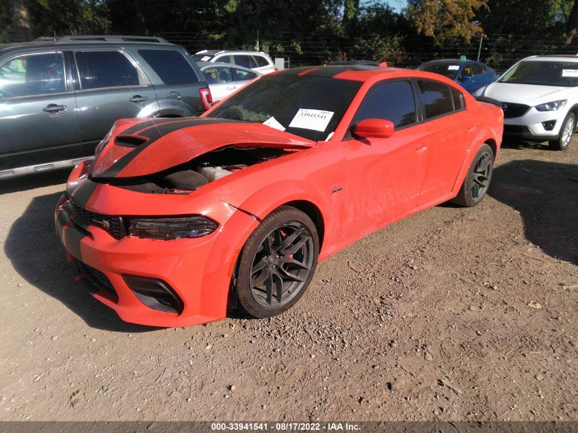 2021 DODGE CHARGER SCAT PACK WIDEBODY VIN: 2C3CDXGJ0MH650462