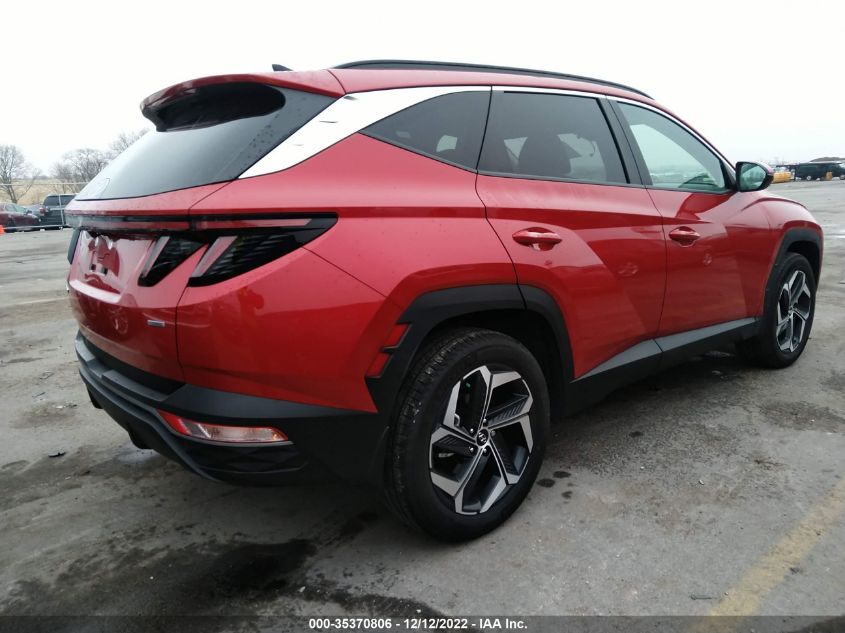 2022 HYUNDAI TUCSON SEL VIN: 5NMJCCAE2NH061820