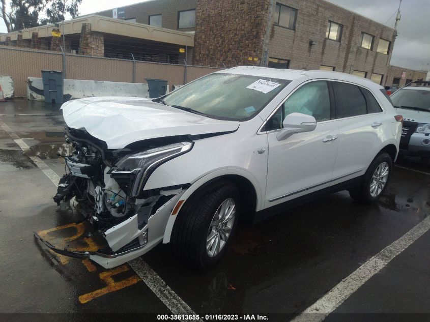 2022 CADILLAC XT5 AWD LUXURY VIN: 1GYKNBR40NZ150876