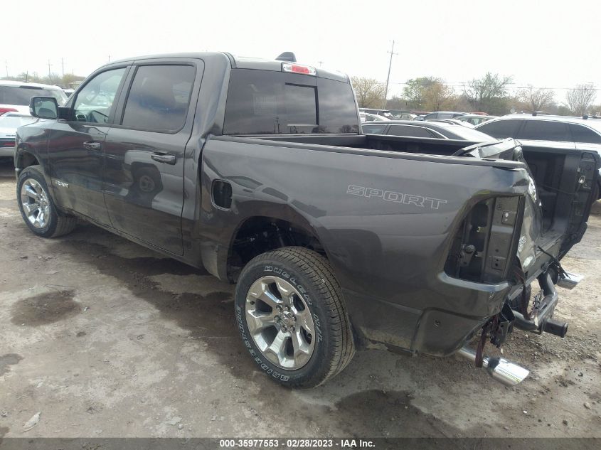 2022 RAM 1500 BIG HORN VIN: 1C6SRFFT1NN406776