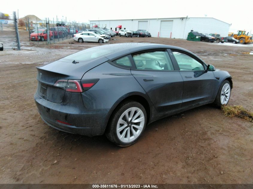 2023 TESLA MODEL 3 VIN: 5YJ3E1EA3PF382901