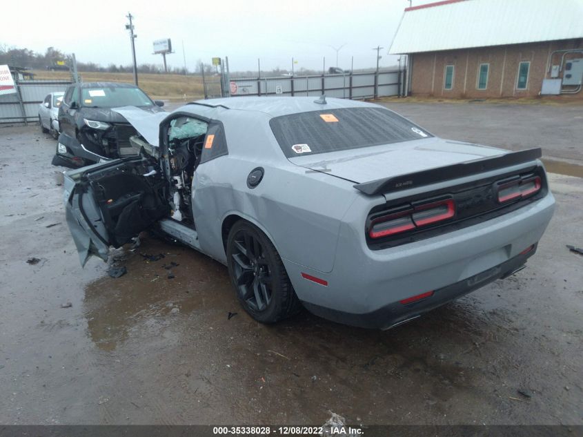 2022 DODGE CHALLENGER R/T VIN: 2C3CDZBT2NH144492