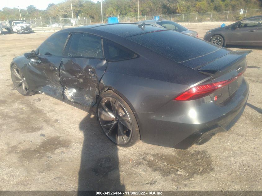 2021 AUDI RS 7 VIN: WUAPCBF2XMN900040