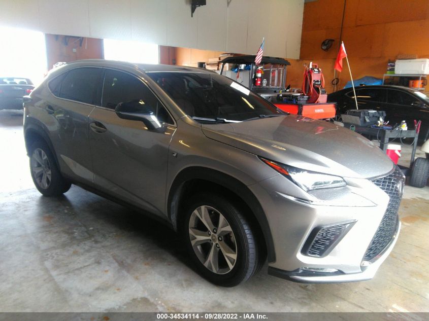 2020 LEXUS NX NX 300 F SPORT VIN: JTJSARBZ7L5005738