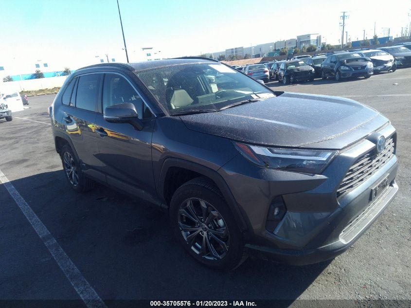 2022 TOYOTA RAV4 HYBRID XLE PREMIUM VIN: JTMB6RFVXND070913