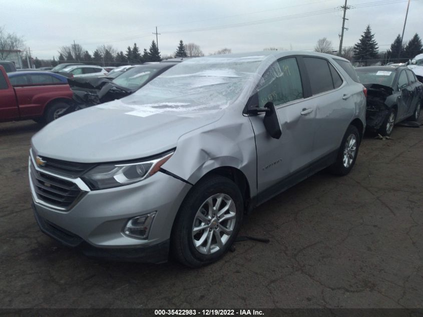 2021 CHEVROLET EQUINOX LT VIN: 2GNAXUEV4M6104619