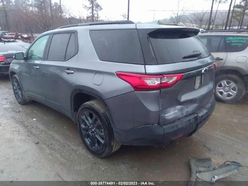 2021 CHEVROLET TRAVERSE RS VIN: 1GNERJKW3MJ134124
