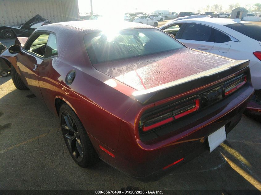 2022 DODGE CHALLENGER R/T VIN: 2C3CDZBT7NH188164