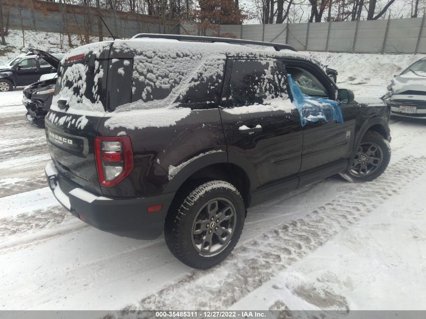 2021 FORD BRONCO SPORT BIG BEND VIN: 3FMCR9B63MRA23900