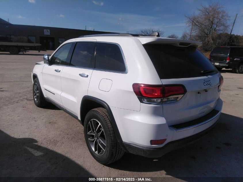 2022 JEEP GRAND CHEROKEE WK LIMITED VIN: 1C4RJEBG3NC125799