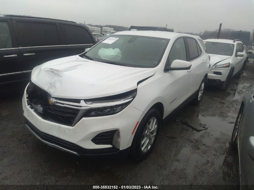 2022 CHEVROLET EQUINOX LT VIN: 3GNAXKEV4NL211137