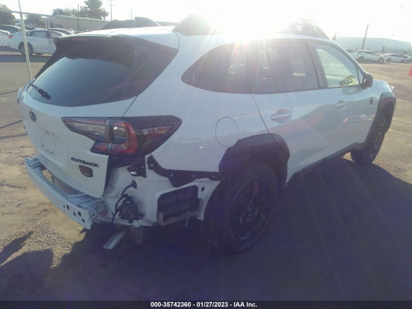2022 SUBARU OUTBACK WILDERNESS VIN: 4S4BTGUD0N3160371