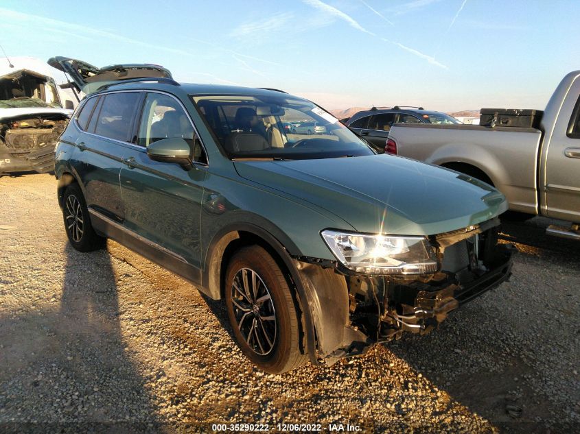 2021 VOLKSWAGEN TIGUAN SE/SE R-LINE BLACK/SEL VIN: 3VV3B7AX9MM086487