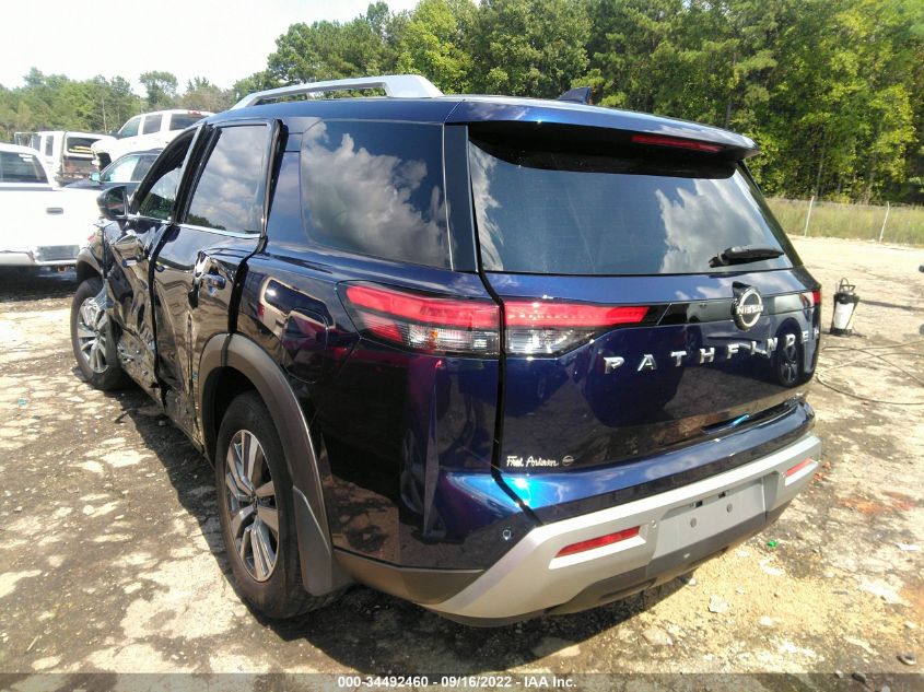 2022 NISSAN PATHFINDER SL VIN: 5N1DR3CA8NC240654
