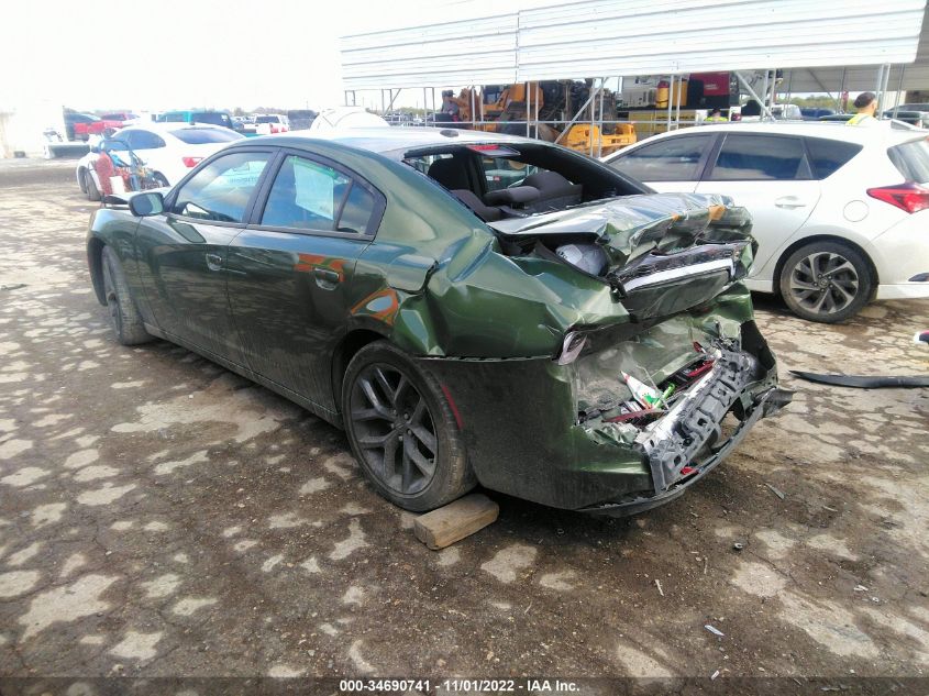 2020 DODGE CHARGER SXT VIN: 2C3CDXBG4LH207998