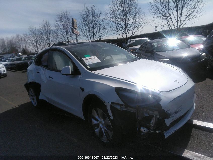 2023 TESLA MODEL Y LONG RANGE VIN: 7SAYGDEE2PF661134