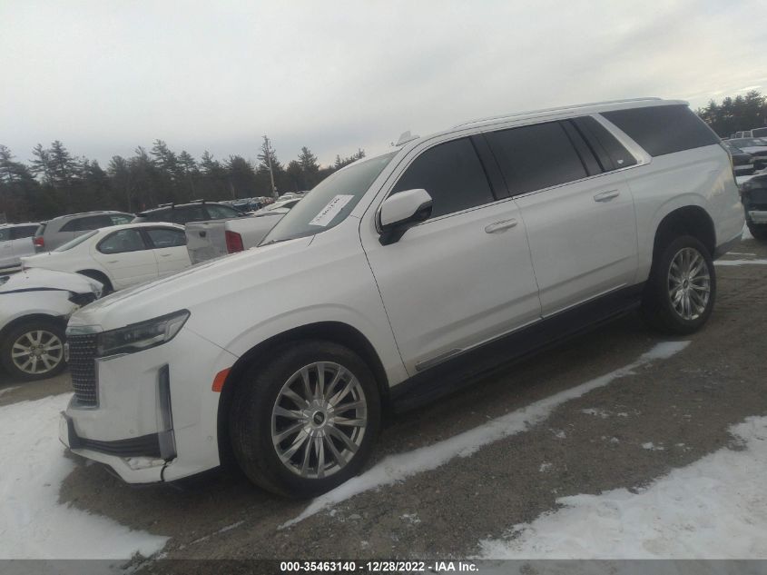 2021 CADILLAC ESCALADE ESV PREMIUM LUXURY VIN: 1GYS4KKL9MR487789