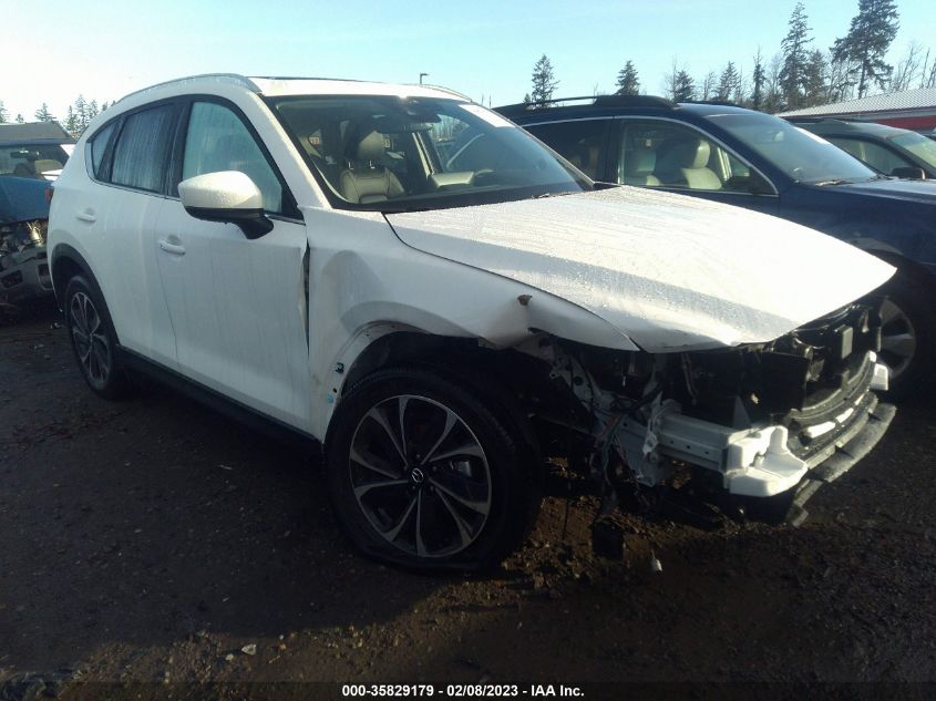 2022 MAZDA CX-5 2.5 S PREMIUM PACKAGE VIN: JM3KFBDM5N1618813