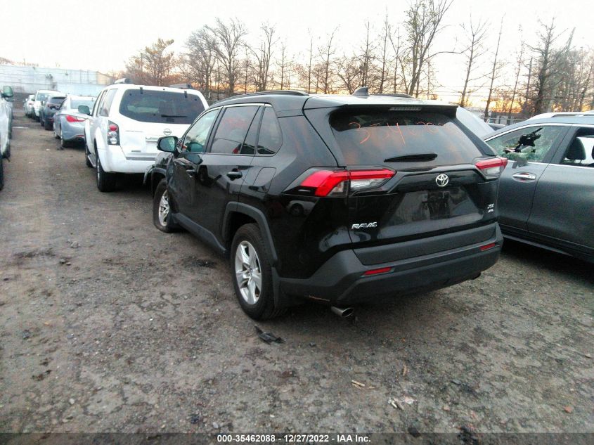 2021 TOYOTA RAV4 XLE VIN: 2T3P1RFVXMW166420