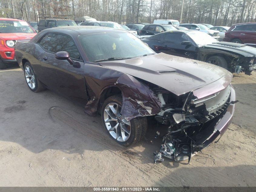 2021 DODGE CHALLENGER SXT VIN: 2C3CDZAG6MH599929