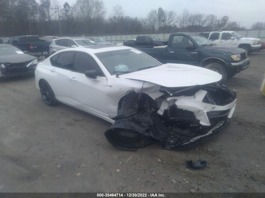 2021 ACURA TLX TYPE S W/PERFORMANCE TIRE VIN: 19UUB7F90MA000303