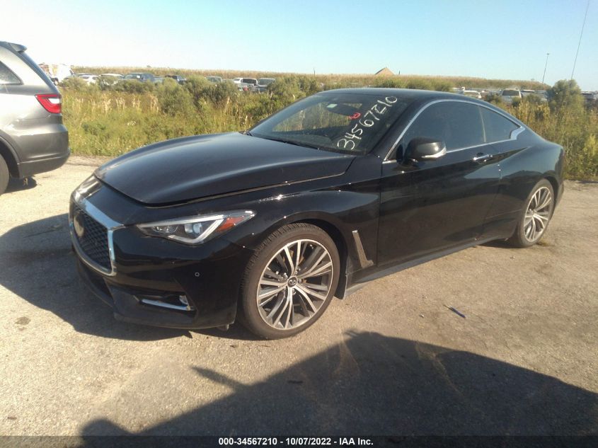 2021 INFINITI Q60 3.0T LUXE VIN: JN1EV7KK5MM410440