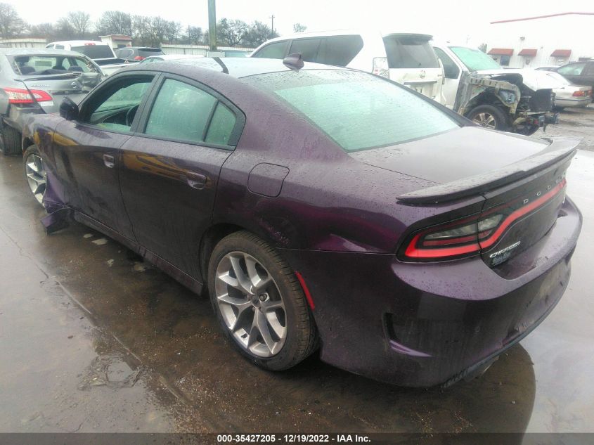 2020 DODGE CHARGER GT VIN: 2C3CDXHG1LH197857