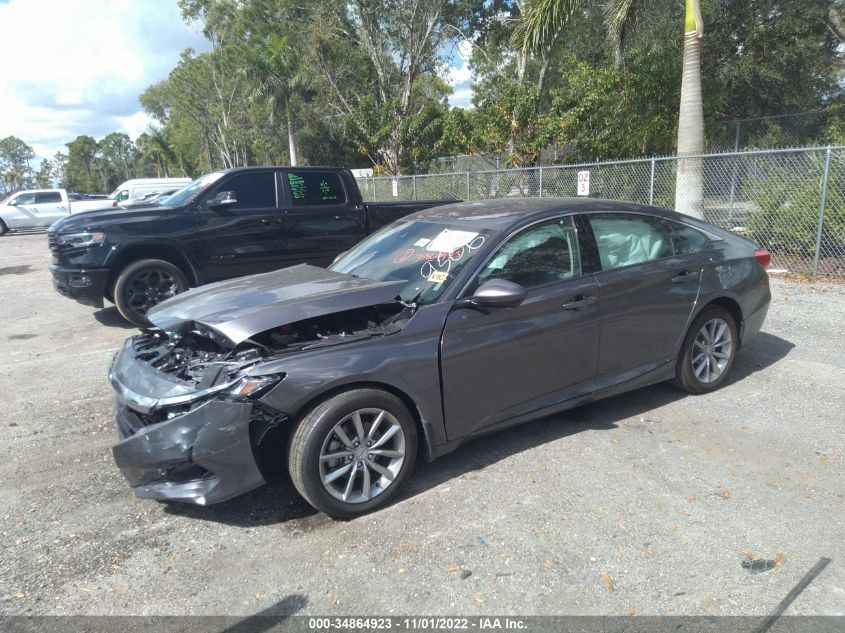 2022 HONDA ACCORD SEDAN LX VIN: 1HGCV1F15NA019506