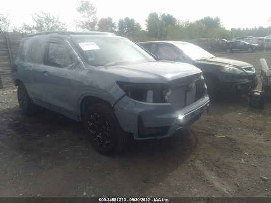 2022 HONDA PASSPORT TRAILSPORT VIN: 5FNYF8H61NB014653