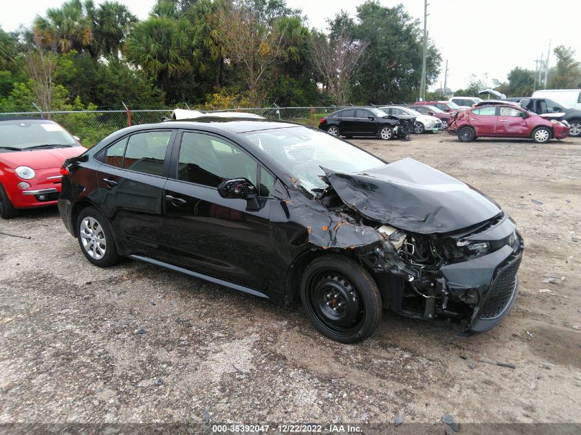 2021 TOYOTA COROLLA LE VIN: JTDEPMAEXMJ141323