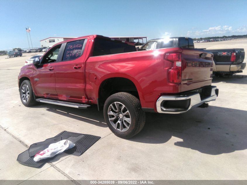 2021 CHEVROLET SILVERADO 1500 LT VIN: 3GCPWCEK4MG462541