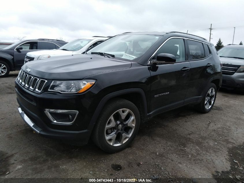 2020 JEEP COMPASS LIMITED VIN: 3C4NJDCB4LT160316