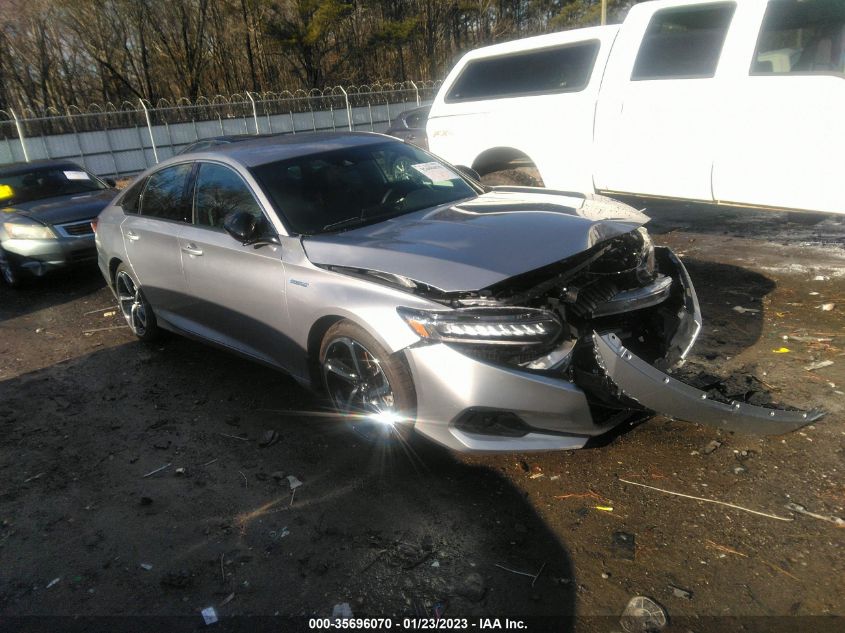 2022 HONDA ACCORD HYBRID SPORT VIN: 1HGCV3F28NA008035