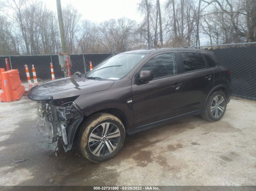 2021 MITSUBISHI OUTLANDER SPORT ES/LE/BE/S VIN: JA4APUAU8MU001057